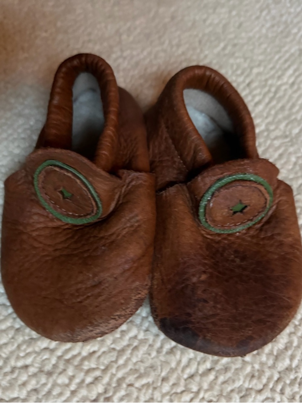 Toddler Softstar Barefoot Moccasins size 6w